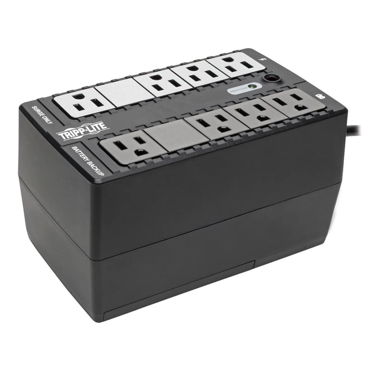 Tripp Lite 120V 500Va 260W Standby Ups, 8 Outlets (Nema 5-15R), 5-15P Plug, 5 Ft. Cord, Desktop/Wall Mount