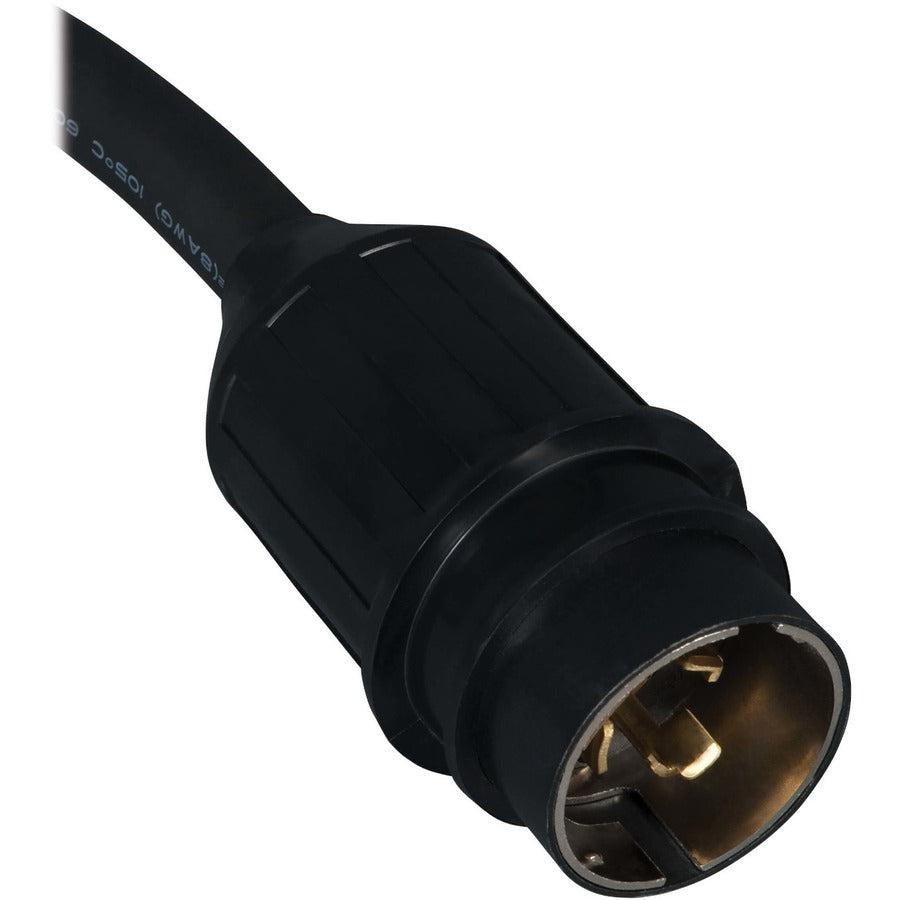 Tripp Lite 12.6Kw 208V 3-Phase Basic Pdu - 45 Outlets (36 C13, 9 C19), Hubbell 50A Cs8365C Input, 6 Ft. Cord, 70 In. 0U, Taa