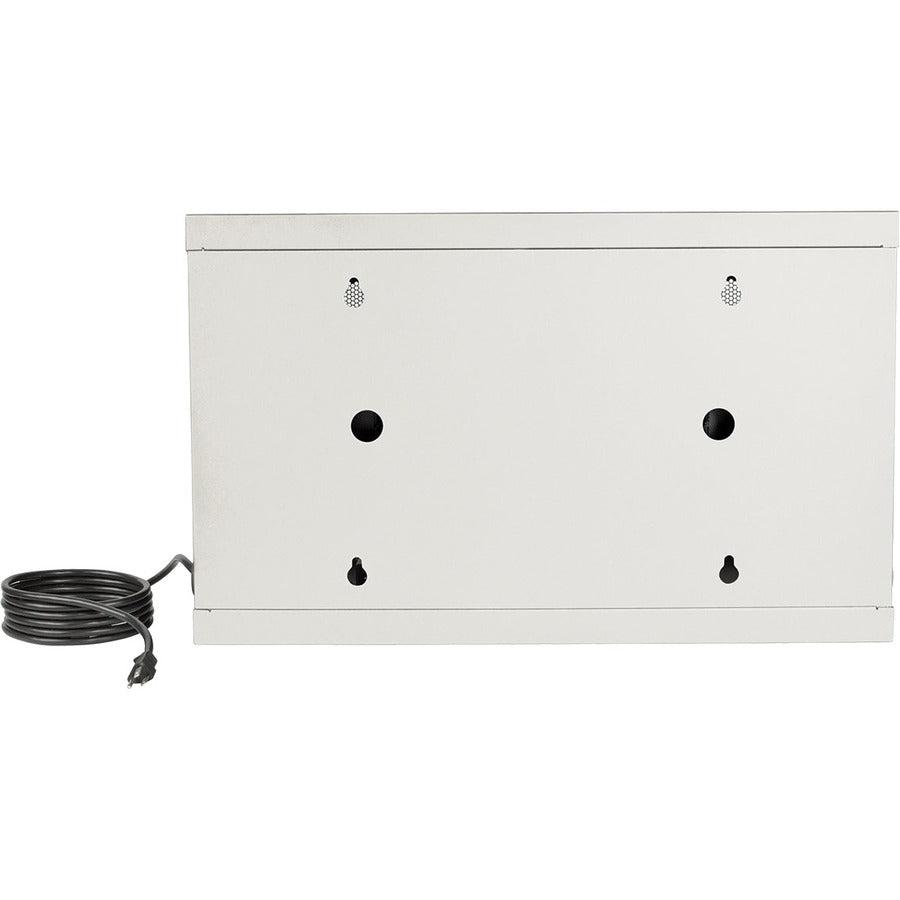 Tripp Lite 16-Device Ac Charging Station Cabinet For Chromebooks And Laptops, Wall-Mount And Cart Options, White