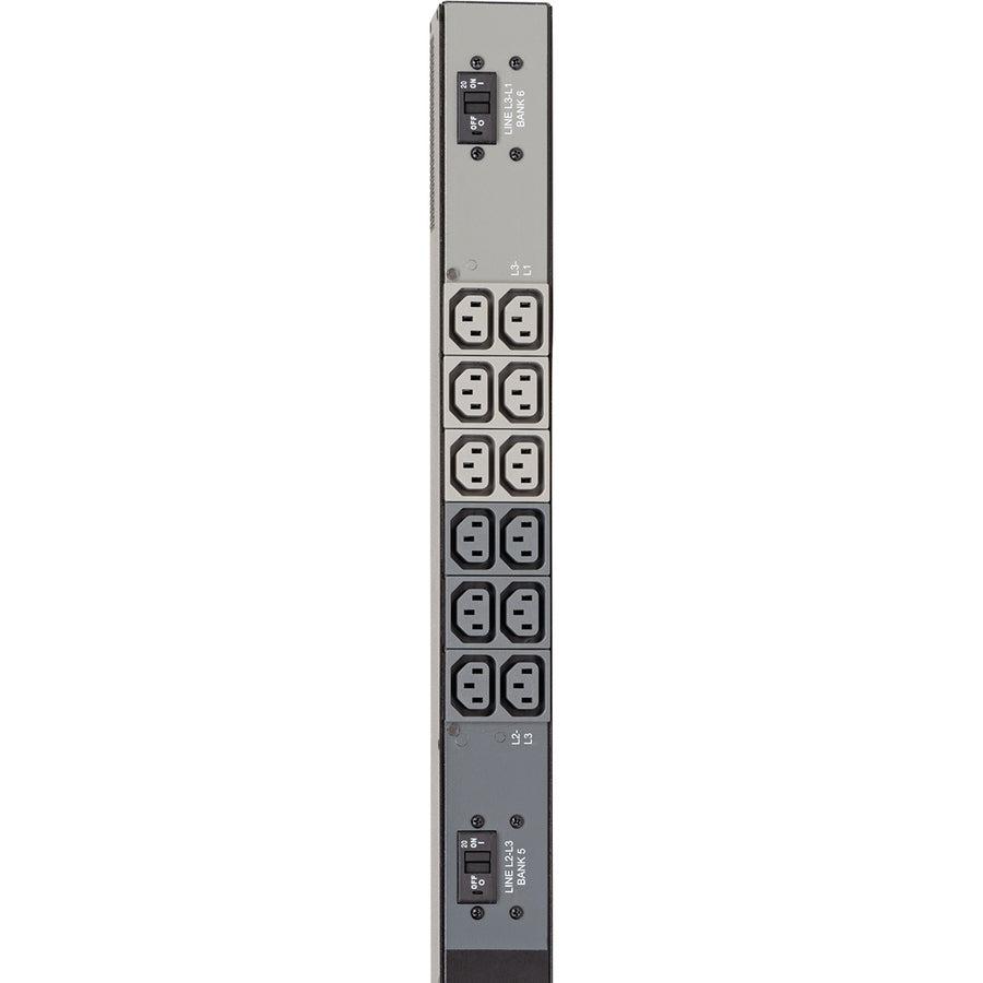 Tripp Lite 18.7Kw 3-Phase Monitored Pdu With Lx Platform, 208/240V Output (36 C13), Iec 309 60A Blue, 0U, Taa