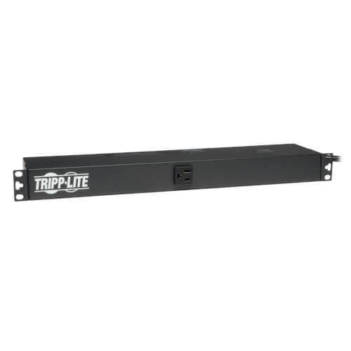 Tripp Lite 1.8Kw Single-Phase Basic Pdu, 120V Outlets (13 5-15R), 5-15P, 15Ft Cord, 1U Rack-Mount