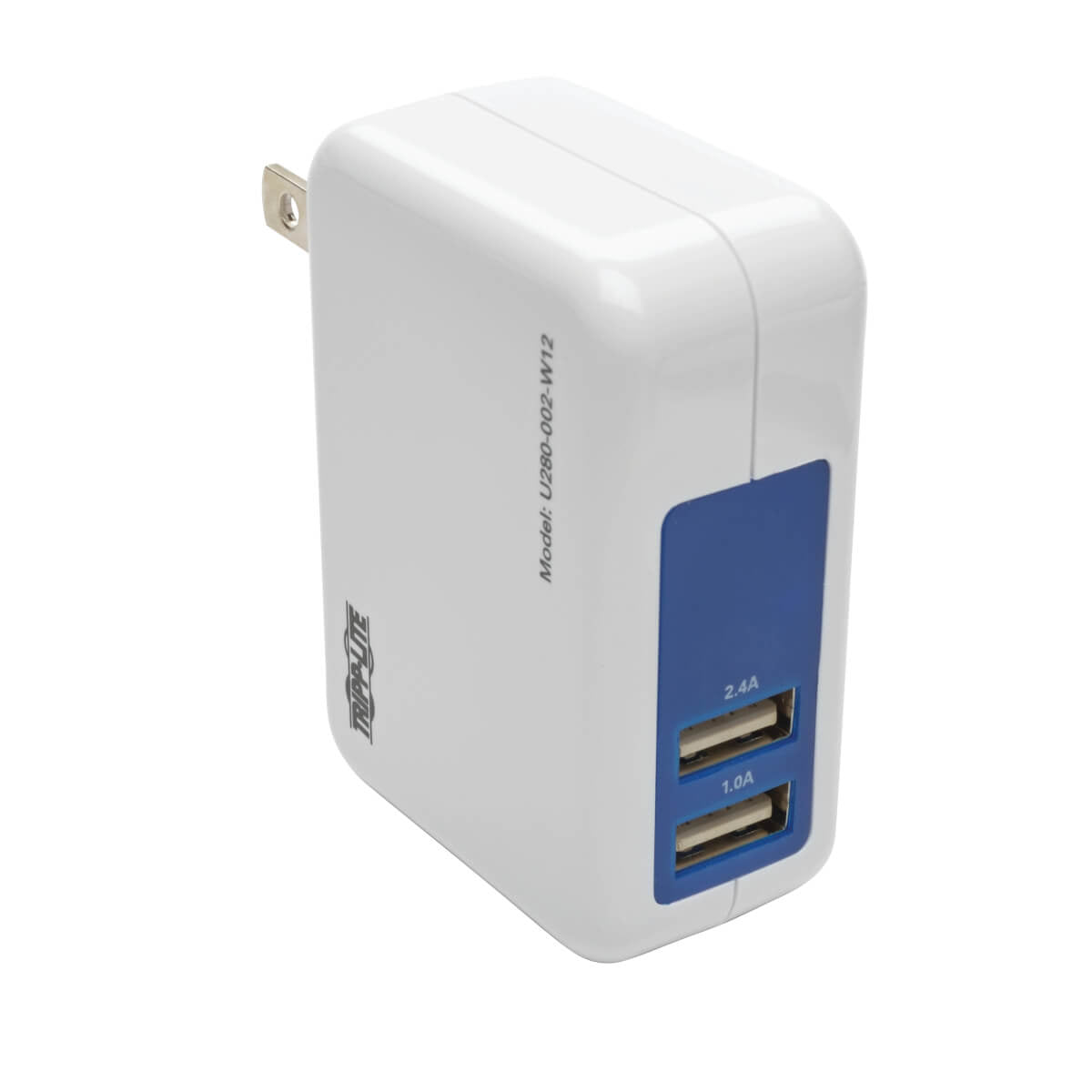 Tripp Lite 2-Port Usb Wall/Travel Charger, 5V 3.4A / 17W