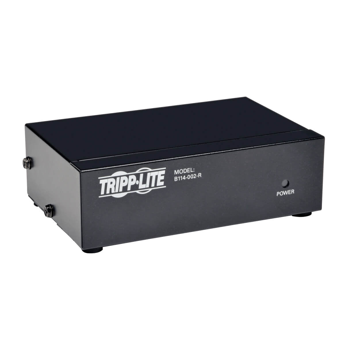 Tripp Lite 2-Port Vga/Svga Video Splitter With Signal Booster, High Resolution Video, 350Mhz, (Hd15 M/2Xf)