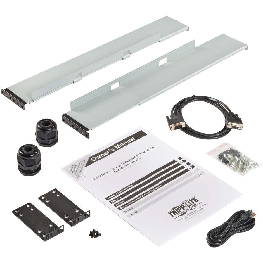 Tripp Lite 208/240V 5000Va 5000W On-Line Ups, Unity Power Factor, Hardwire/L6-30P Input, 3U