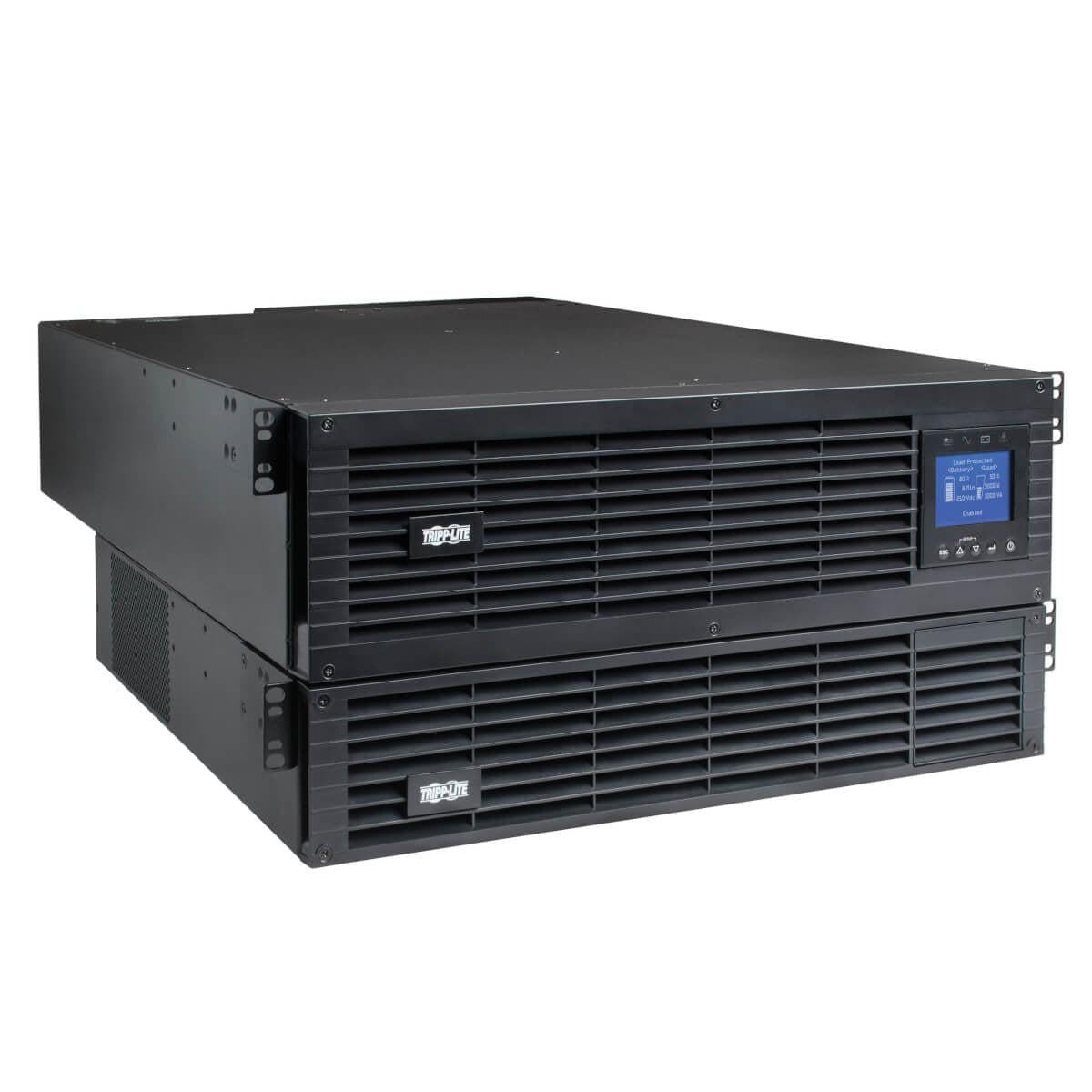 Tripp Lite 208/240V 6000Va 6000W On-Line Ups, Unity Power Factor With Bypass Pdu And 120V Transformer, Hardwire/L6-30P Input, 5U