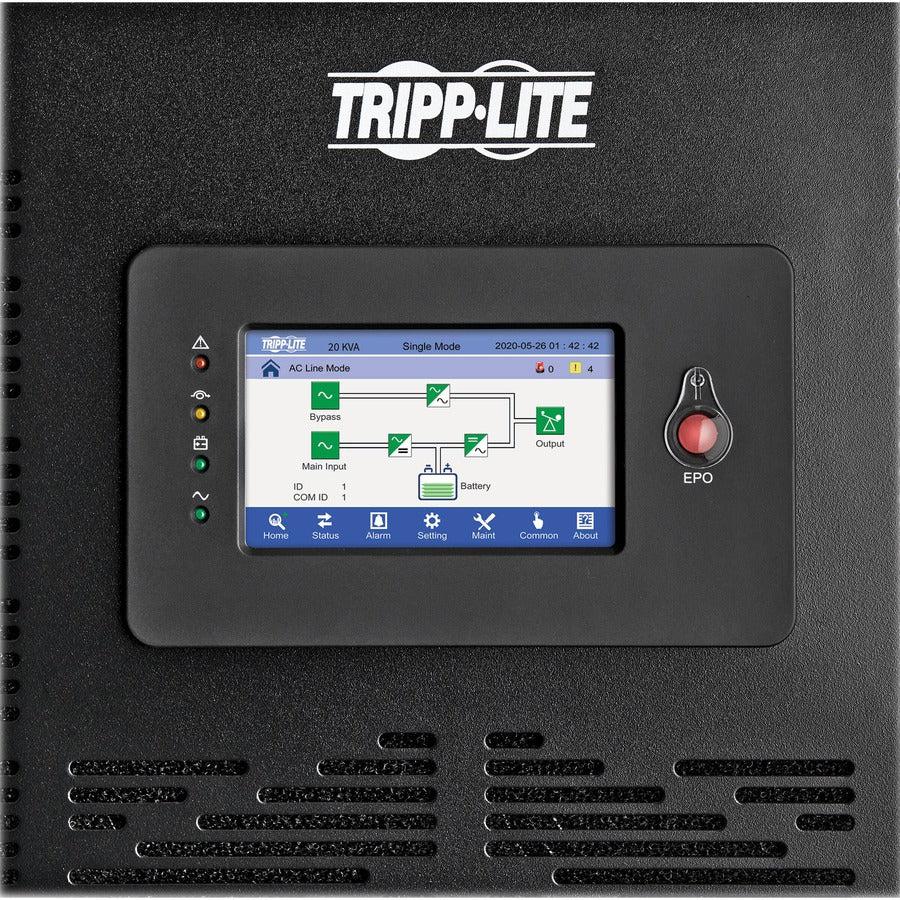 Tripp Lite 3-Phase 208/220/120/127V 20Kva/Kw Double-Conversion Ups - Unity Pf, 3 Internal Battery Strings