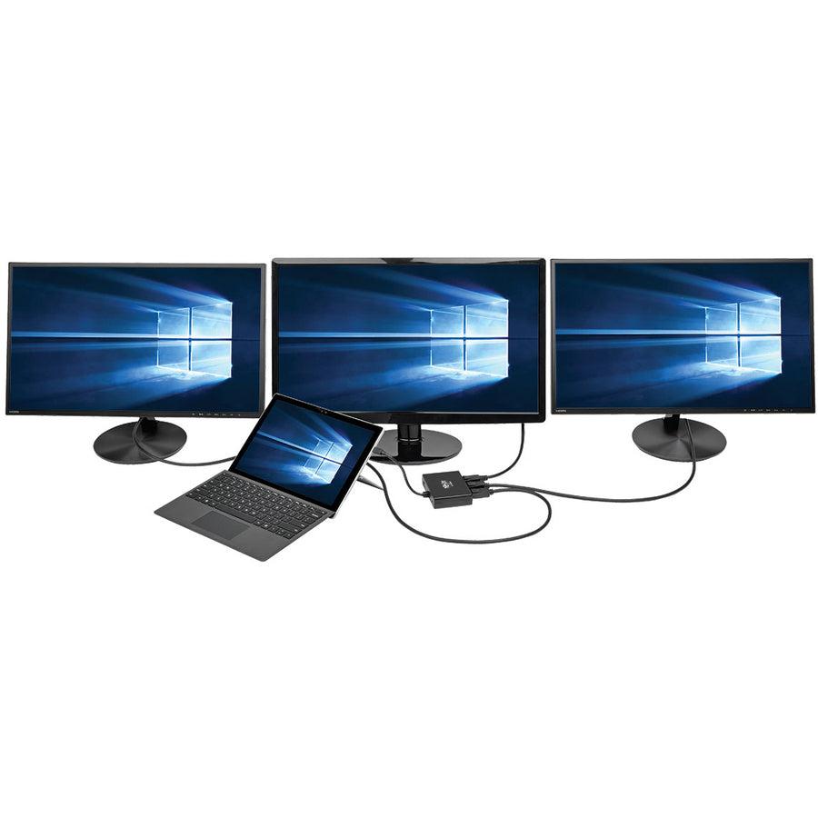 Tripp Lite 3-Port Mini Displayport 1.2 To Displayport Multi-Stream Transport (Mst) Hub, 3840 X 2160 (4K X 2K) Uhd