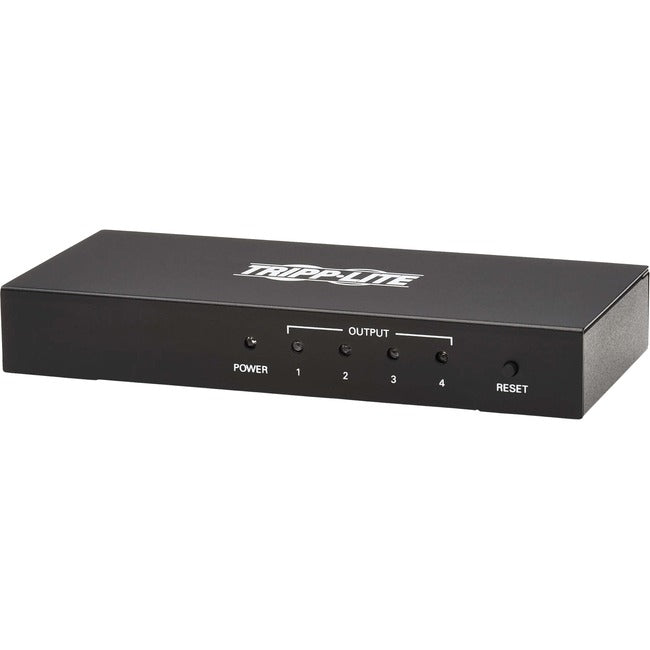 Tripp Lite 4-Port Hdmi Splitter - Uhd 4K, International Plug Adapters