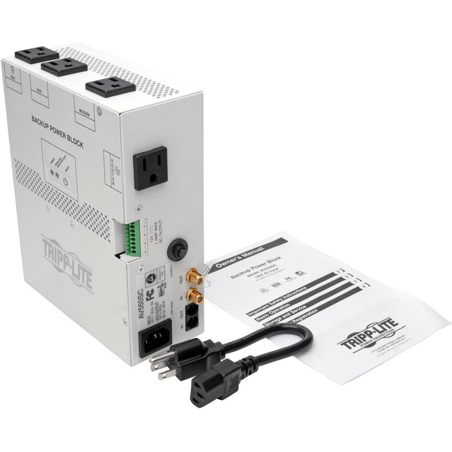 Tripp Lite 550VA Audio Video UPS - Structured Wiring Power Protection | TecISoft AV550SC