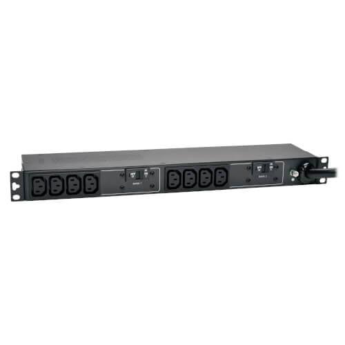 Tripp Lite 5/5.8Kw Single-Phase 208/240V Basic Pdu, 10 C13 Outlets, Nema L6-30P Input, 12 Ft. Cord, 1U Rack-Mount