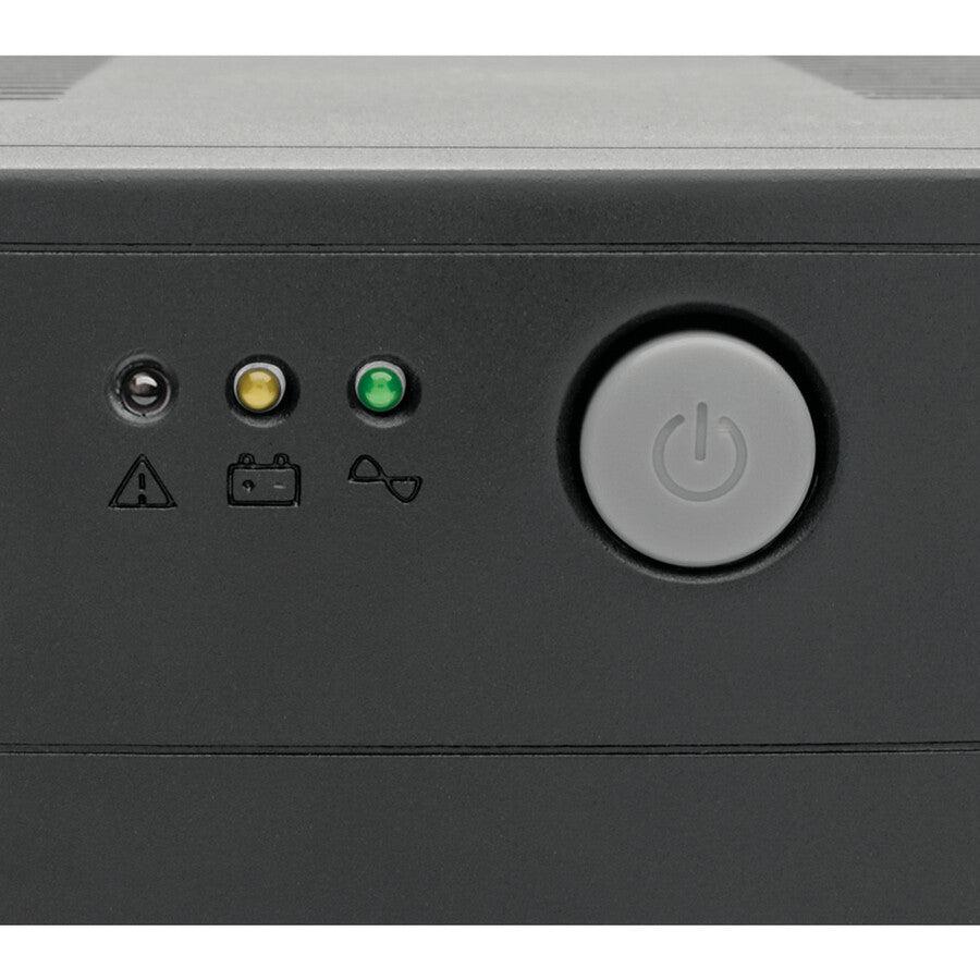 Tripp Lite 600Va 360W Line-Interactive Ups - 6 Nema 5-15R Outlets, Avr, 120V, 50/60 Hz, Usb, Desktop