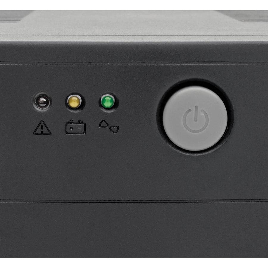 Tripp Lite 650Va 480W Line-Interactive Ups With 6 Outlets - Avr, 120V, 50/60 Hz, Usb, Tower