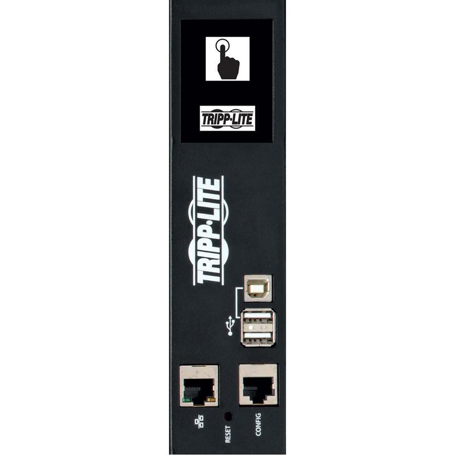 Tripp Lite 6.6Kw 3-Phase Monitored Pdu – Lx Platform, 42 C13 & 6 C19 Outlets (208/240V), L15-20P Input, 0U, Taa