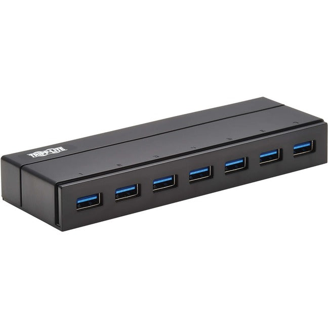 Tripp Lite 7-Port Usb-A Mini Hub - Usb 3.2 Gen 1, International Plug Adapters - Hub - 7 X Usb 3.2 Gen 1 - Desktop