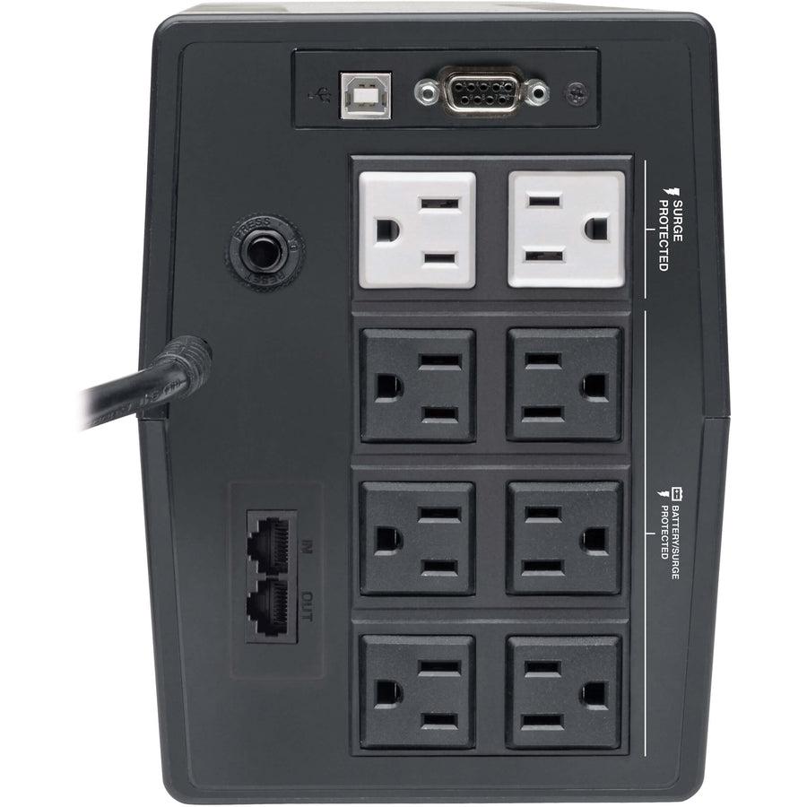 Tripp Lite 700VA Line-Interactive UPS OMNISMART700TSU - Battery Backup AVR | Tecisoft