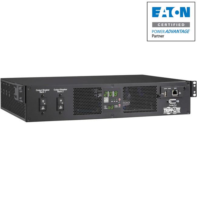 Tripp Lite 7.4kW Monitored PDU ATS PDUMNH32HVAT2 - Automatic Transfer Switch Power Distribution Unit