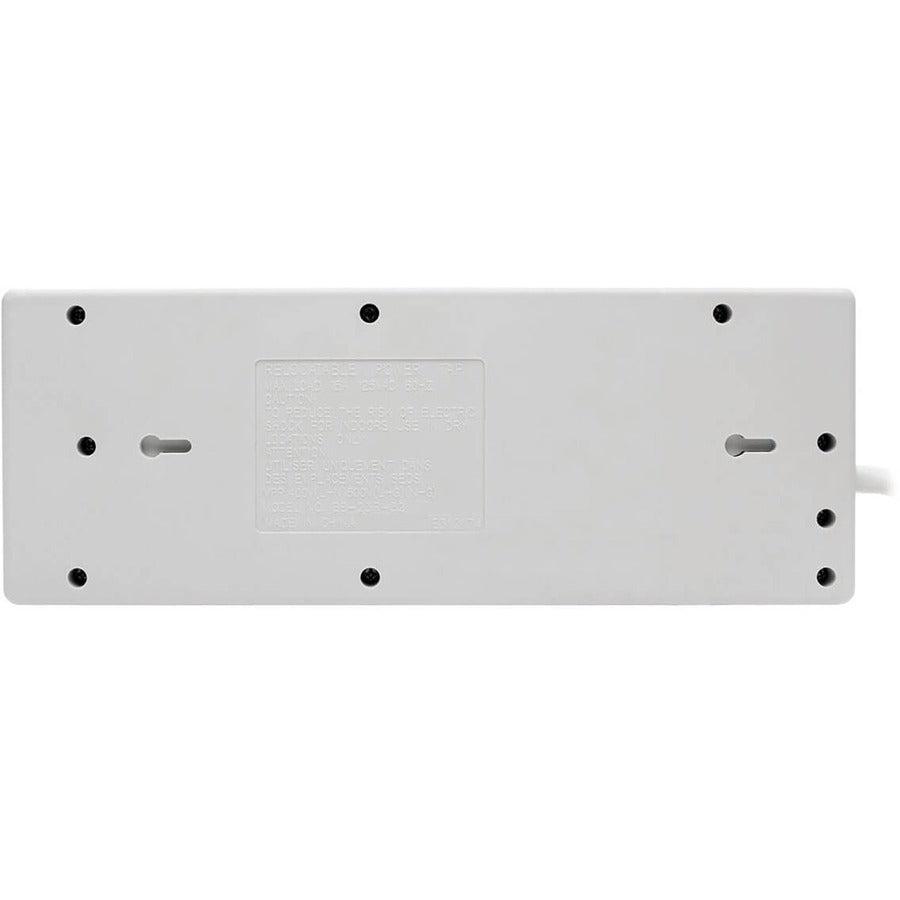 Tripp Lite 8-Outlet Surge Protector With Dsl/Phone Line/Modem Surge Protection – 3150 Joules, 6 Ft. Cord