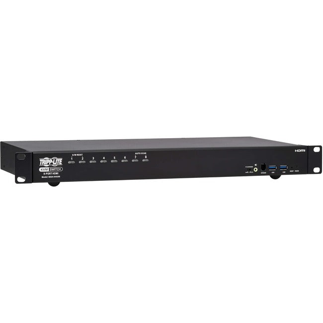 Tripp Lite 8-Port HDMI KVM Switch with USB 3.0 - 4K 60Hz Rackmount TAA | Tecisoft B024-H4U08