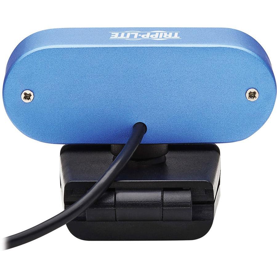 Tripp Lite Awc-002 Usb Webcam With Microphone For Laptops And Desktop Pcs, Hd 1080P, Lens Privacy Cover