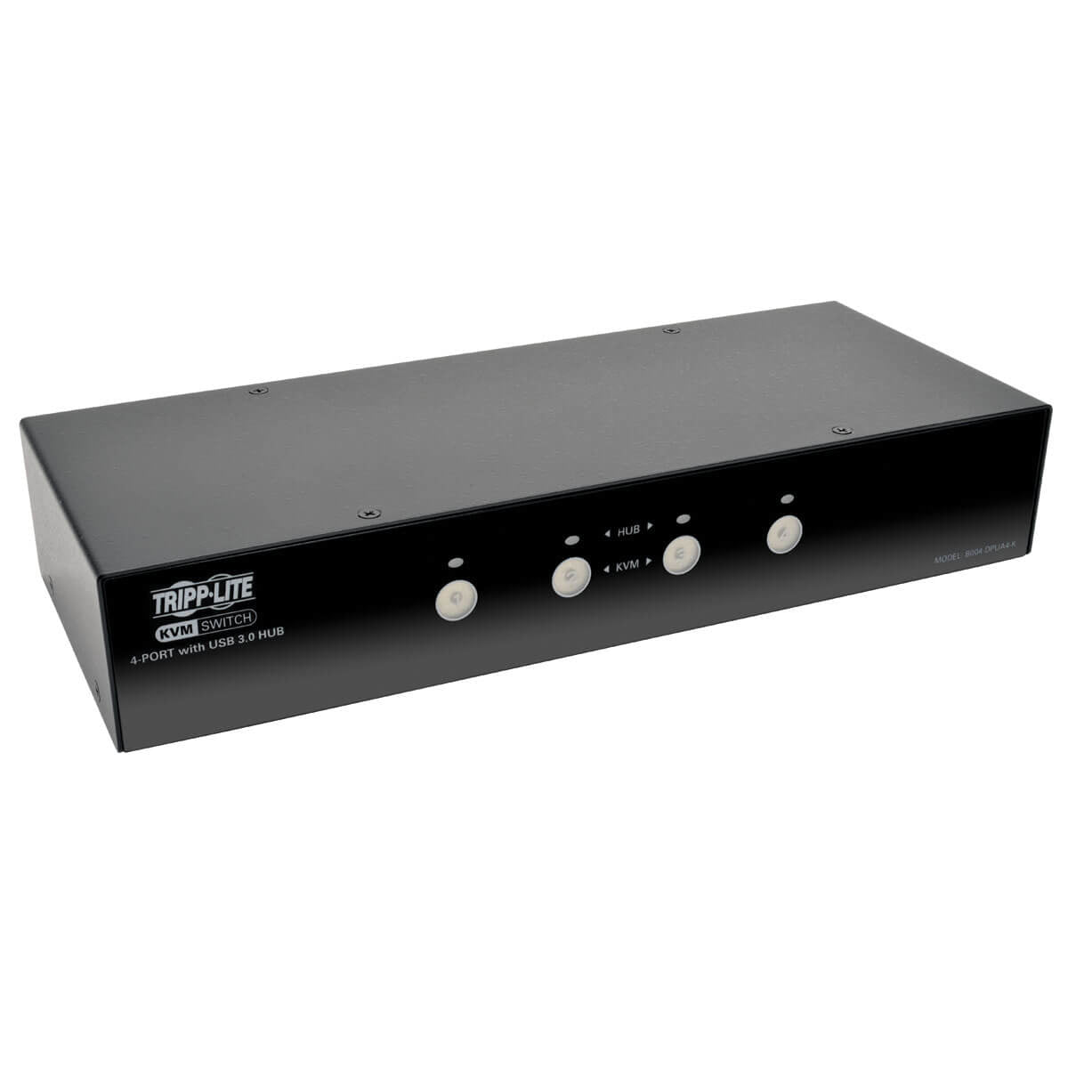 Tripp Lite B004-DPUA4-K 4-Port DisplayPort KVM Switch - Audio & USB 3.0 SuperSpeed Hub | TecISoft