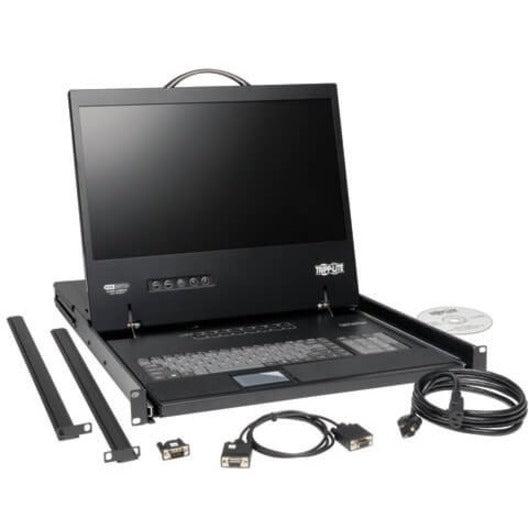 Tripp Lite B040-016-19 Netcontroller 16-Port 1U Rack-Mount Console Kvm Switch With 19-In. Lcd
