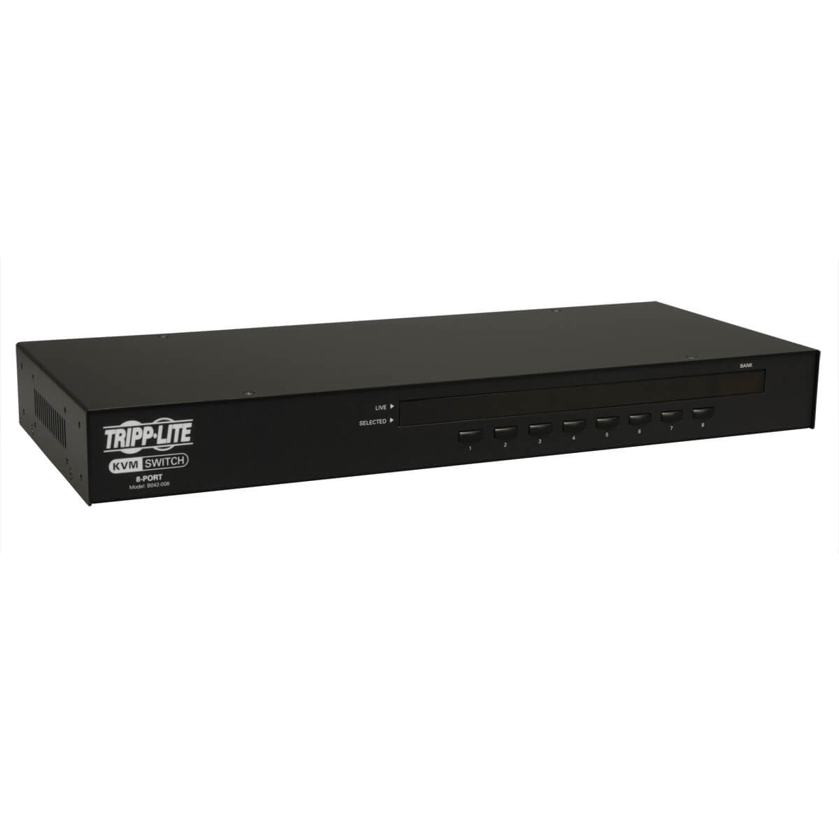 Tripp Lite B042-008 8-Port Rackmount USB/PS2 KVM Switch - Server Console Management | TecISoft
