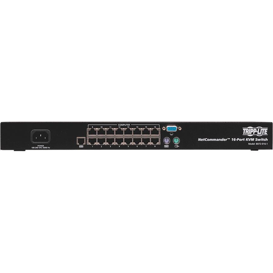 Tripp Lite B072-016-1 Netcommander 16-Port Cat5 Kvm Switch 1U Rack-Mount