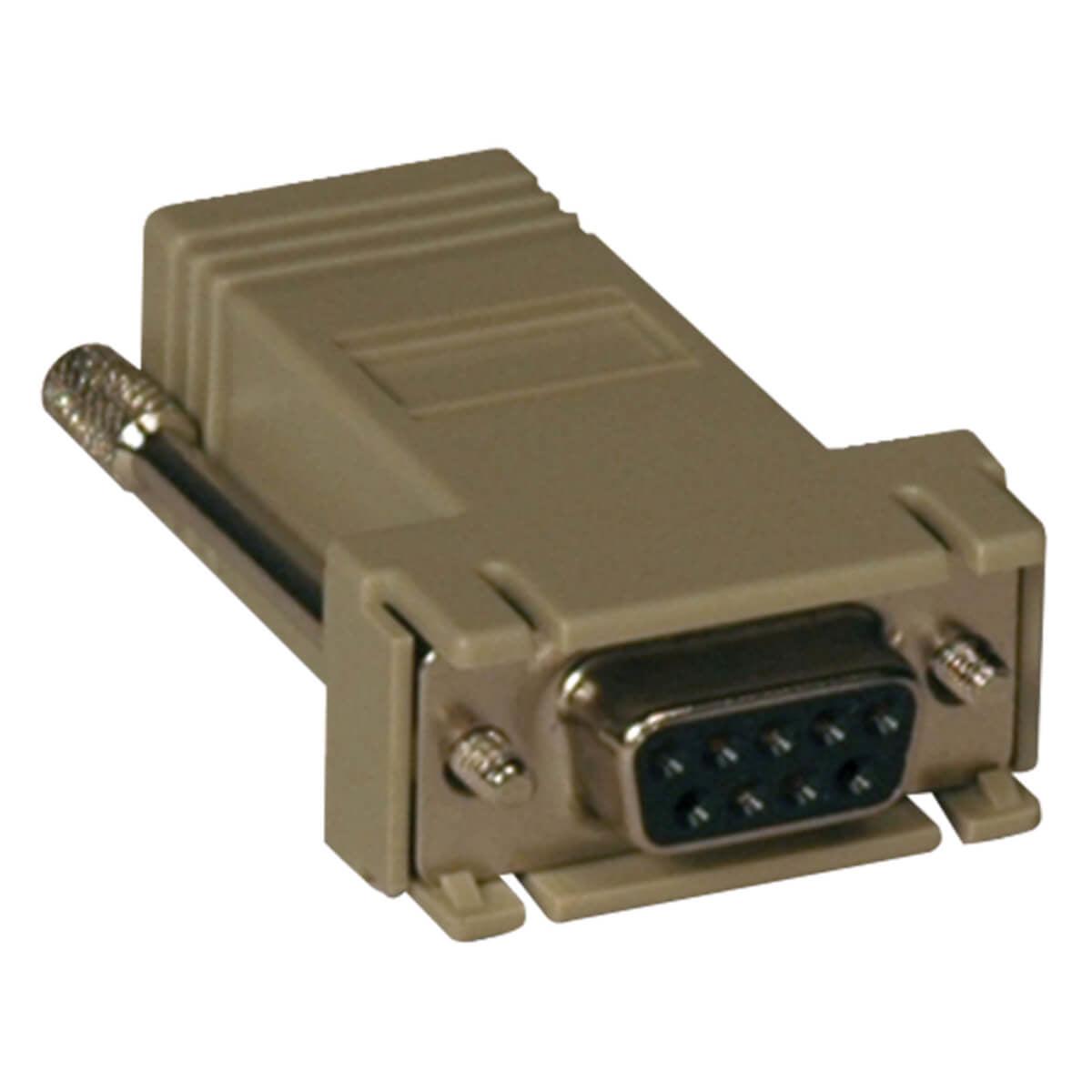 Tripp Lite B090-A9F-X Modular Serial Adapter Crossover Wiring (Db9 F To Rj45 F)