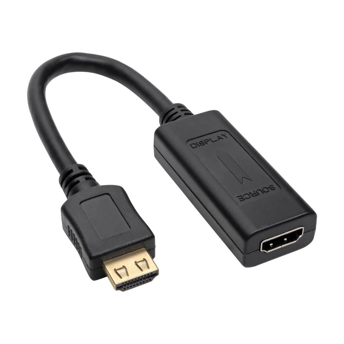 Tripp Lite B123-001 Hdmi Signal Booster / Extender Cable, 1920 X 1200 (1080P) 24Hz, Up To 150 Ft. (45 M), (Hdmi M/F), 1 Ft, Taa