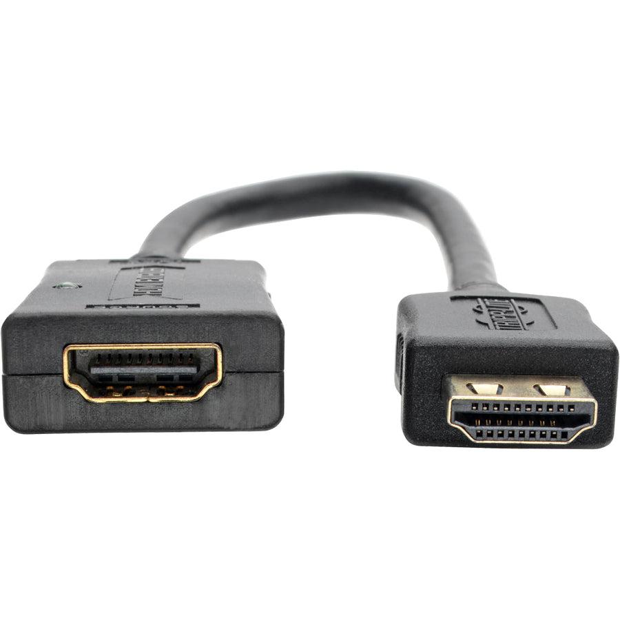 Tripp Lite B123-001 Hdmi Signal Booster / Extender Cable, 1920 X 1200 (1080P) 24Hz, Up To 150 Ft. (45 M), (Hdmi M/F), 1 Ft, Taa