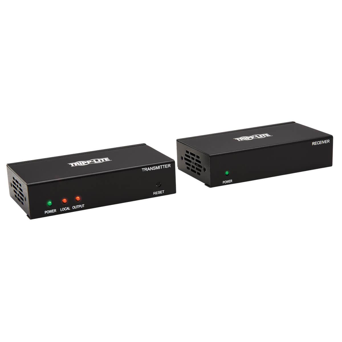 Tripp Lite B127-2A1-Hh 1X2 Hdmi Over Cat6 Extender/Splitter Kit, Transmitter/Receiver, 4K 60 Hz, Poc, Hdr, 4:4:4, 125 Ft., Taa