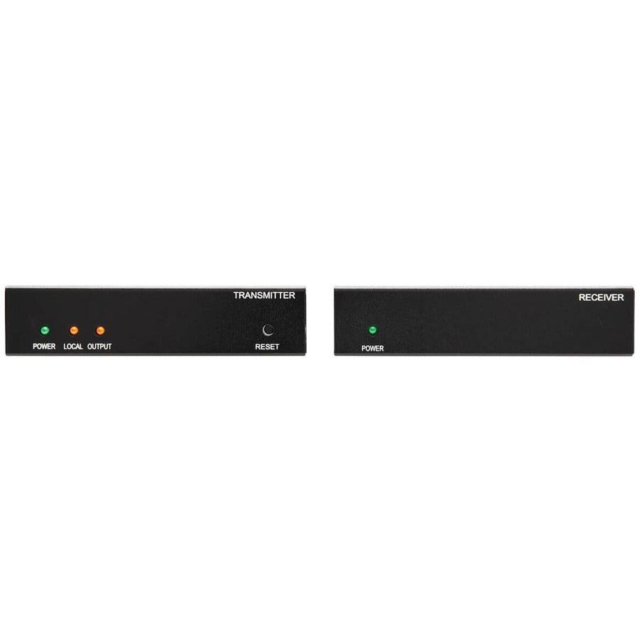 Tripp Lite B127-2A1-Hh 1X2 Hdmi Over Cat6 Extender/Splitter Kit, Transmitter/Receiver, 4K 60 Hz, Poc, Hdr, 4:4:4, 125 Ft., Taa