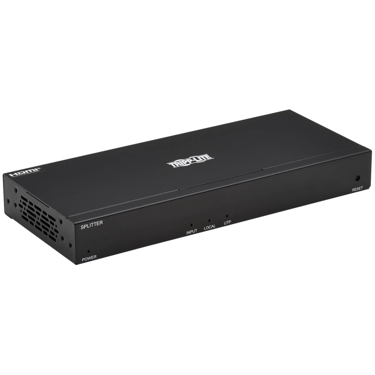 Tripp Lite B127A-004-Bh 4-Port Hdmi Over Cat6 Splitter - 4K 60 Hz, Hdr, 4:4:4, Poc, Hdcp 2.2, 230 Ft. (70.1 M), Taa