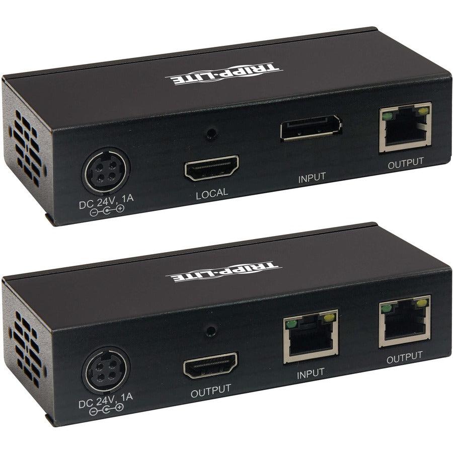 Tripp Lite B127A-111-Bdth Displayport To Hdmi Over Cat6 Extender Kit, Transmitter/Transceiver - 4K 60 Hz, Hdr, 4:4:4, Poc, 230 Ft. (70.1 M), Taa