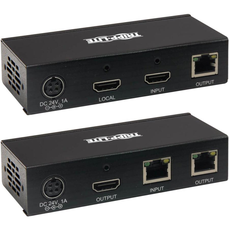 Tripp Lite B127A-111-Bhth Hdmi Over Cat6 Extender Kit, Transmitter And Receiver With Repeater, 4K 60Hz, 4:4:4, Ir, Hdr, Poc, 230 Ft., Taa