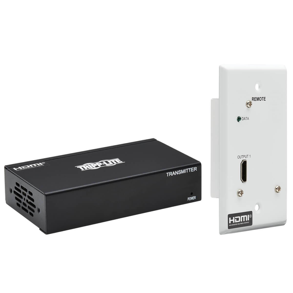 Tripp Lite B127A-1A1-Bdfh Displayport To Hdmi Over Cat6 Extender Kit, Box Transmitter/Wall Plate