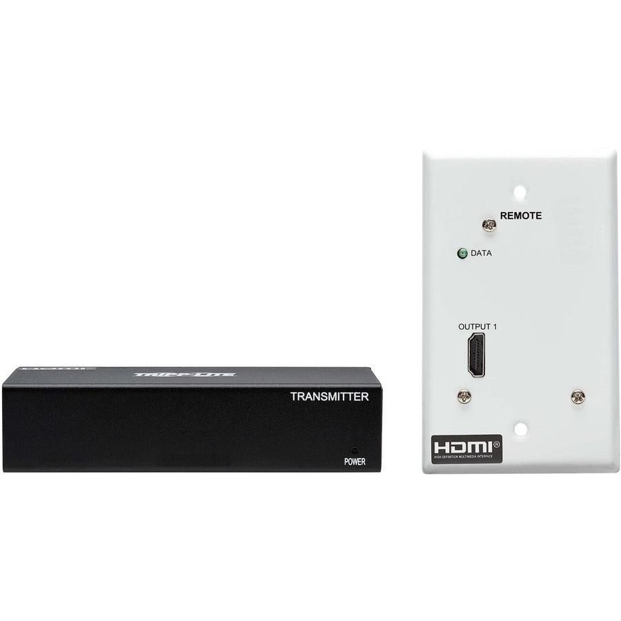 Tripp Lite B127A-1A1-Bdfh Displayport To Hdmi Over Cat6 Extender Kit, Box Transmitter/Wall Plate