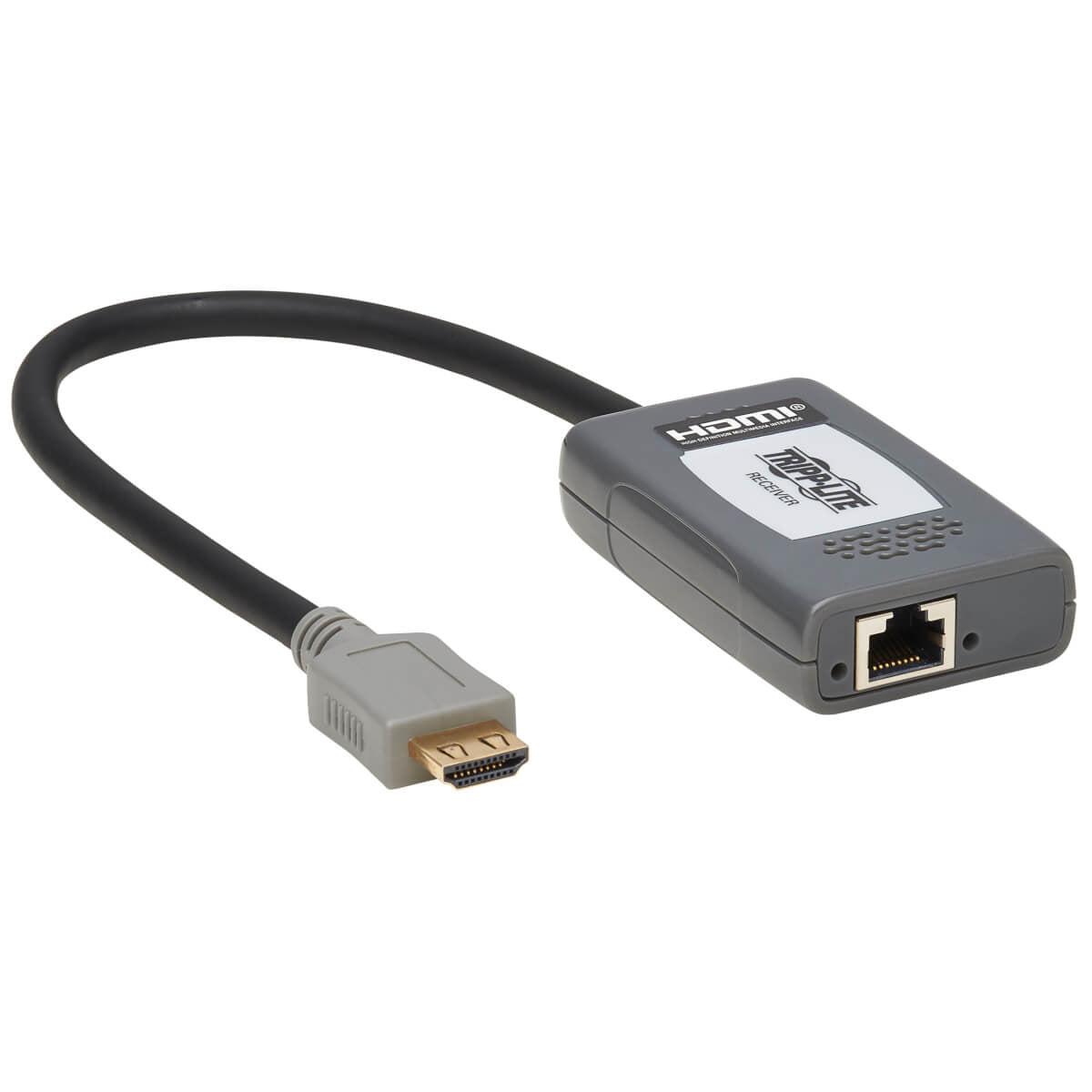 Tripp Lite B127A-1P0-Ph 1-Port Hdmi Over Cat6 Receiver, Pigtail - 4K 60 Hz, Hdr, 4:4:4, Poc, Hdcp 2.2, 230 Ft. (70.1 M), Taa