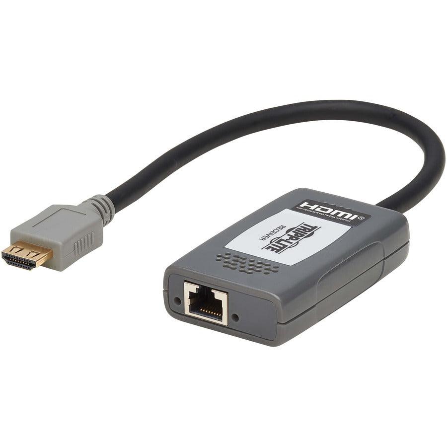 Tripp Lite B127A-1P0-Ph 1-Port Hdmi Over Cat6 Receiver, Pigtail - 4K 60 Hz, Hdr, 4:4:4, Poc, Hdcp 2.2, 230 Ft. (70.1 M), Taa