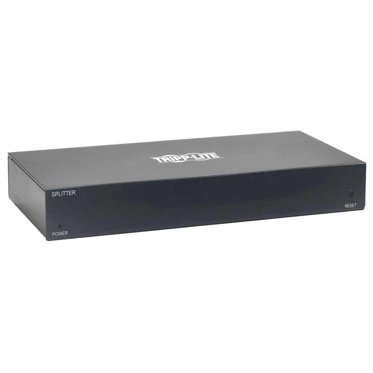 Tripp Lite B127M-004-H 1X4 Hdmi Over Cat6 Splitter For Medical Applications, 4K 60 Hz, Hdr, 4:4:4, Poc, 230 Ft. (70 M), Taa