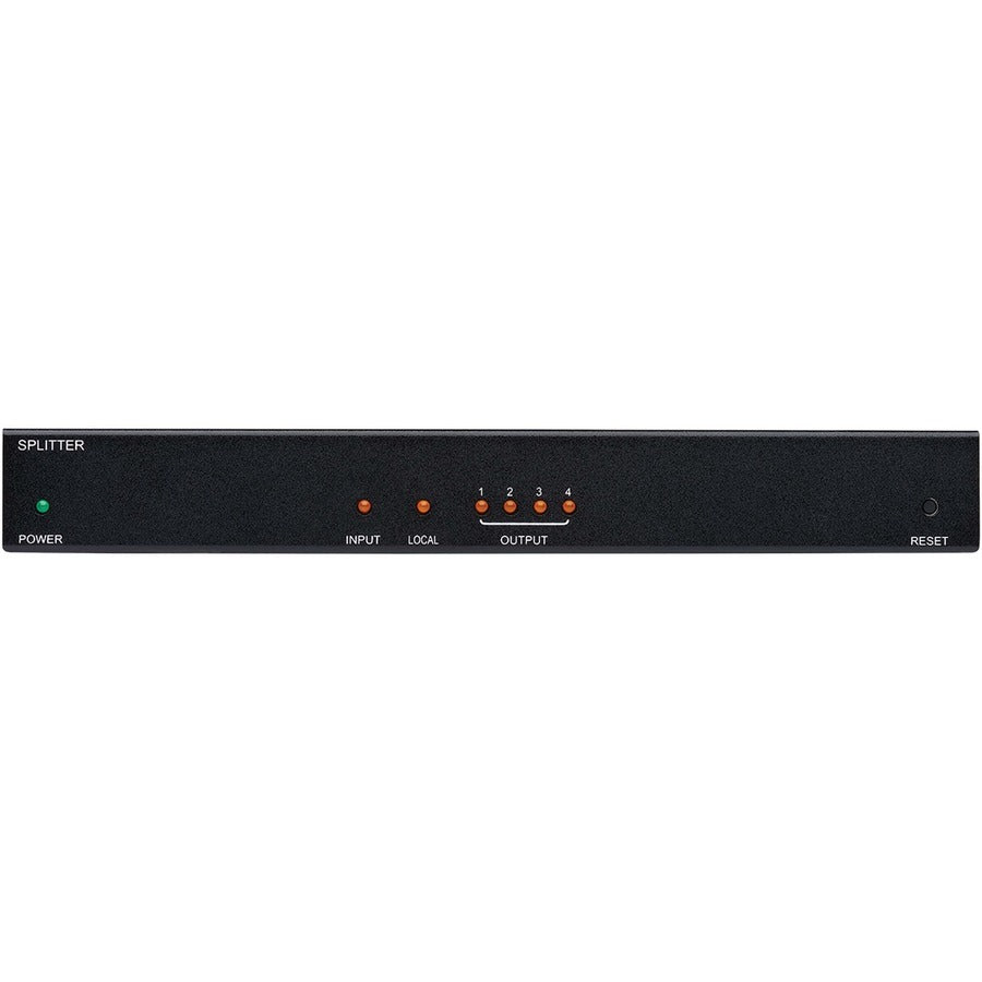 Tripp Lite B127P-004-H 4-Port Hdmi Over Cat6 Splitter/Extender, 4K 60 Hz, Hdr, Poc, Multi-Resolution Support, 125 Ft., Taa