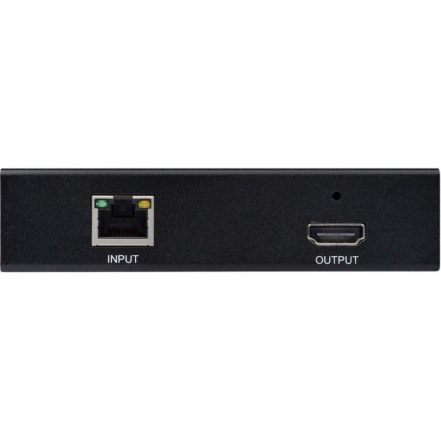 Tripp Lite B127P-100-H Hdmi Over Cat6 Active Remote Receiver, 4K 60 Hz, Hdr, Poc, Multi-Resolution Support, 125 Ft., Taa