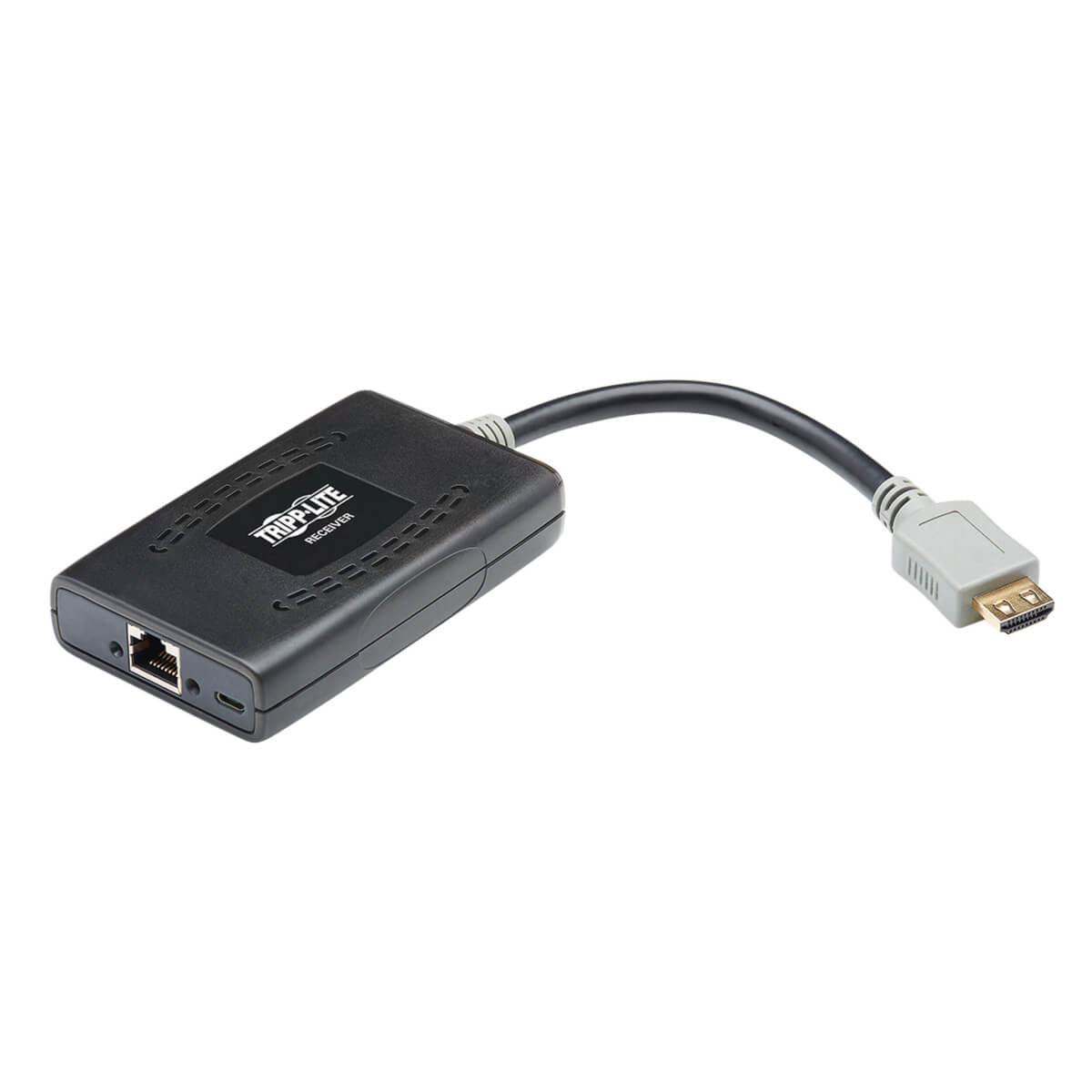 Tripp Lite B127P-100-H-Sr Hdmi Over Cat6 Passive Remote Receiver, 4K 60 Hz, Hdr, Poc, Multi-Resolution Support, 50 Ft., Taa