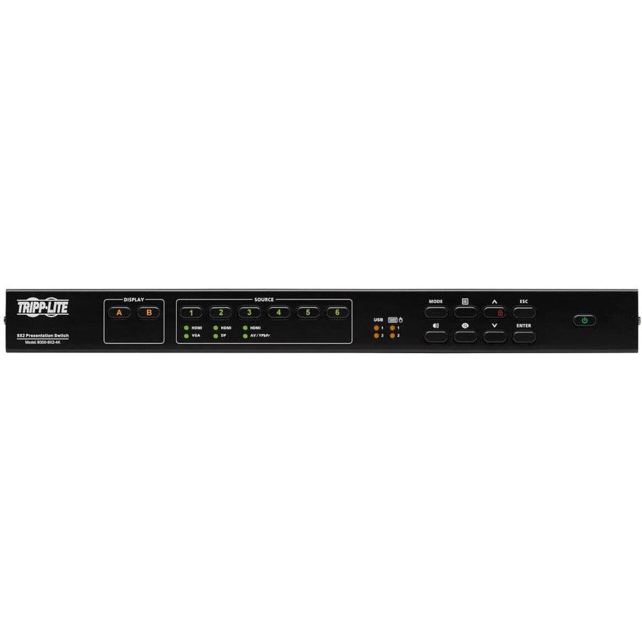 Tripp Lite B300-9X2-4K Matrix Switcher Media Presentation Matrix Switcher