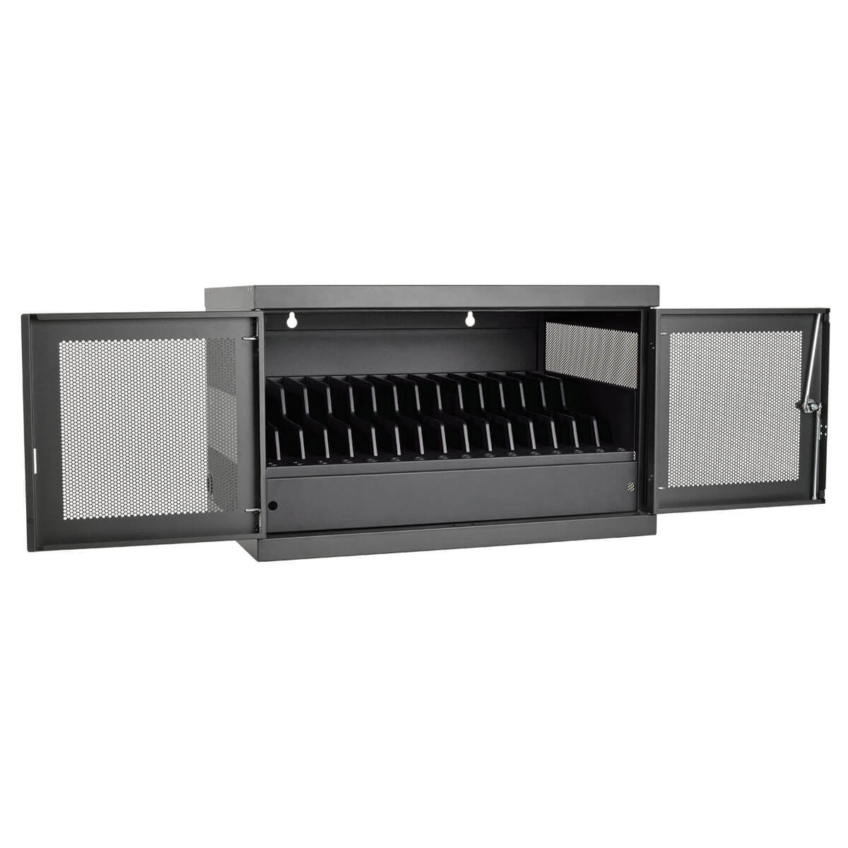 Tripp Lite Csc16Usb Portable Device Management Cart/Cabinet Portable Device Management Cabinet Black