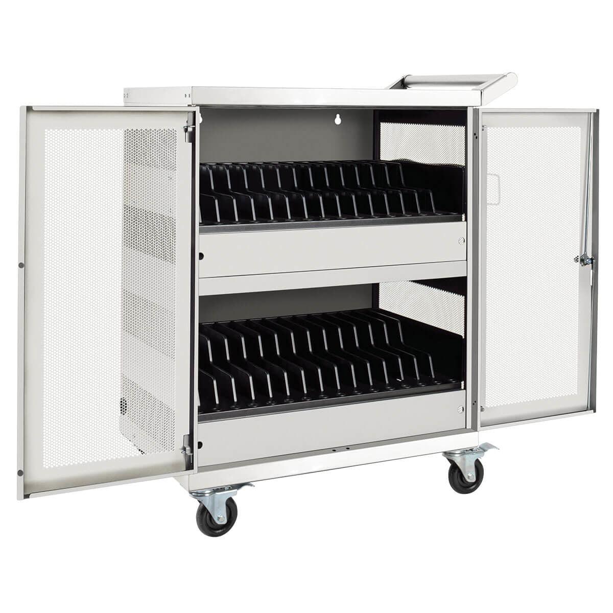 Tripp Lite Csc32Acw Portable Device Management Cart/Cabinet White