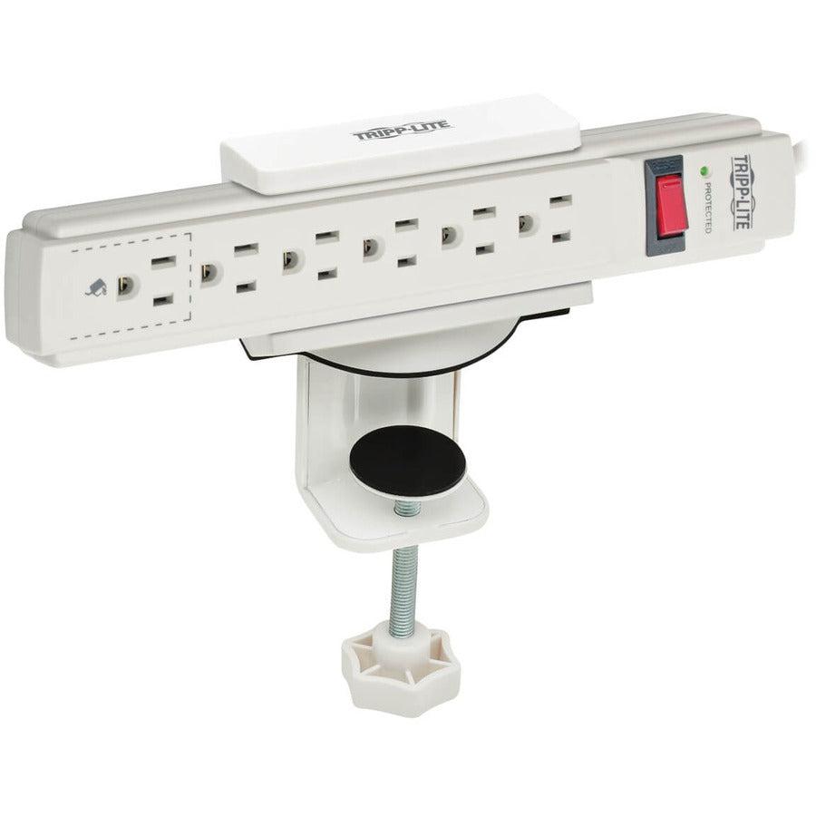 Tripp Lite Clamp-On Power Strip Holder, White