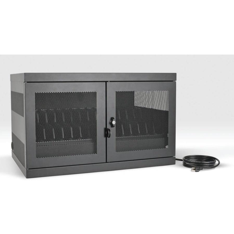Tripp Lite Csc16Usb Portable Device Management Cart/Cabinet Portable Device Management Cabinet Black