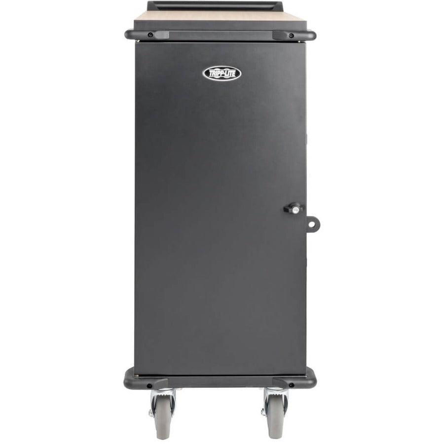 Tripp Lite Csc27Ac Portable Device Management Cart/Cabinet Black