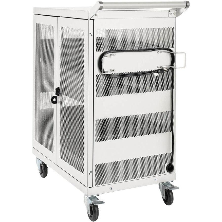 Tripp Lite Csc32Acw Portable Device Management Cart/Cabinet White